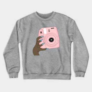 Instax pink Crewneck Sweatshirt